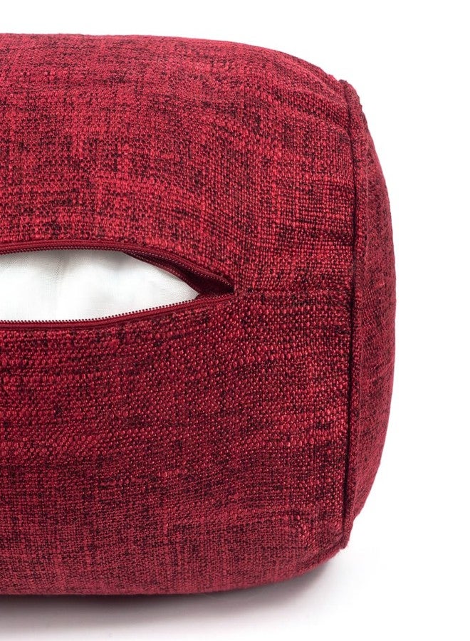 FINEASY Round Neck Pillow Roll Cervical Support Pillows Neck Pain Relief Cylinder Bolster Pillows with Removable Washable Cover for Sleeping/Chair/Car/Sofa… - Image 5