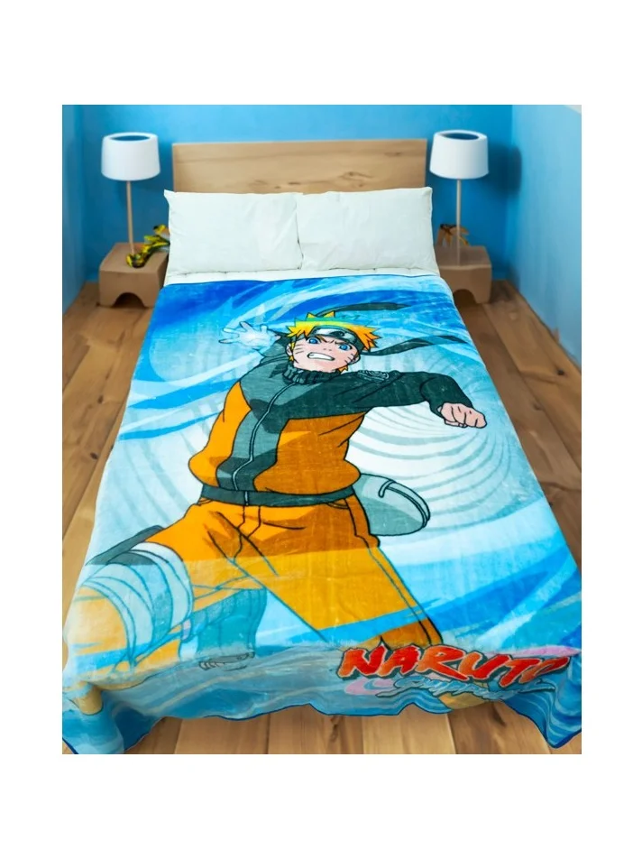 Naruto Naruto Raschel Blanket - 160 x 220 cm, 100% Polyester, 2200 gram