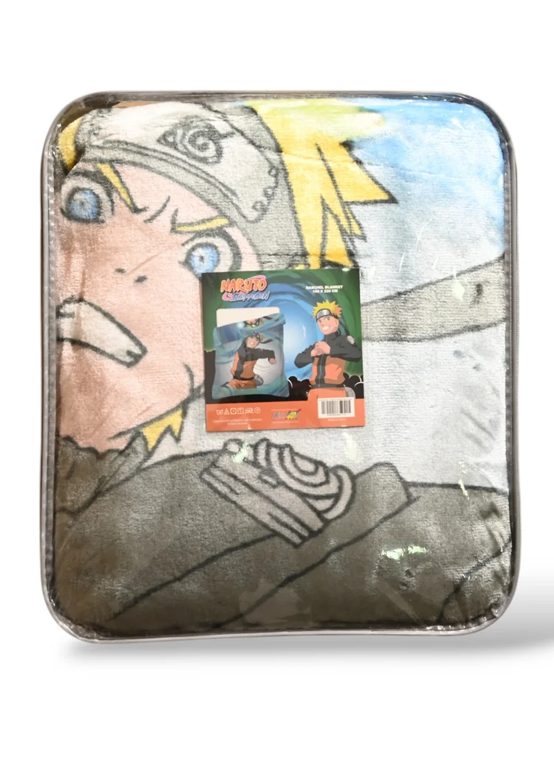 Naruto Naruto Raschel Blanket - 160 x 220 cm, 100% Polyester, 2200 gram