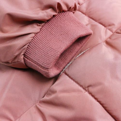 Curipeer Infant Winter Down Jacket with Hooded Warm Toddler Outer Clothing Winter 4T - Image 4