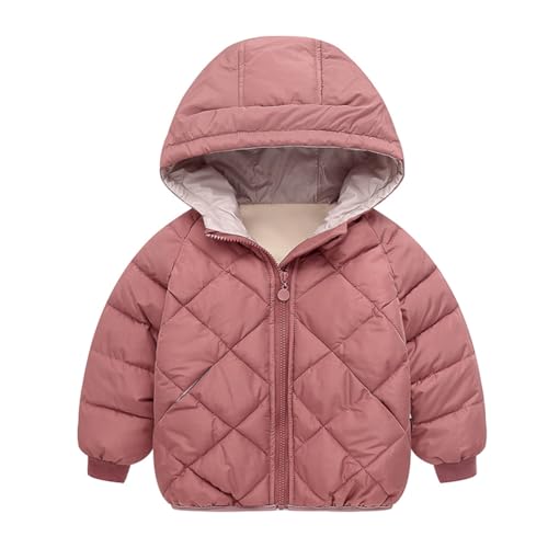 Curipeer Infant Winter Down Jacket with Hooded Warm Toddler Outer Clothing Winter 4T - Image 2