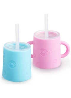 5oz Silicone Training Cup with Staw Lid 2-Pack (Orchid Pink and Sky Blue) - pzsku/Z2B74E0F07C4C8440AD7DZ/45/_/1717593831/e0c5fa41-977d-4a80-ad56-1ef03c7add9b