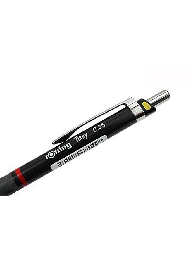 Rotring Tikky 0.35 mm Mechanical Pencil Wth Colour Coding - 1904694 Black - 2 Pieces - Image 3