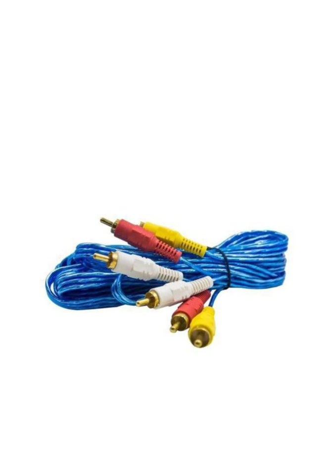 Zero Audio Cable 3x3 1.5m - Blue  - Image 2
