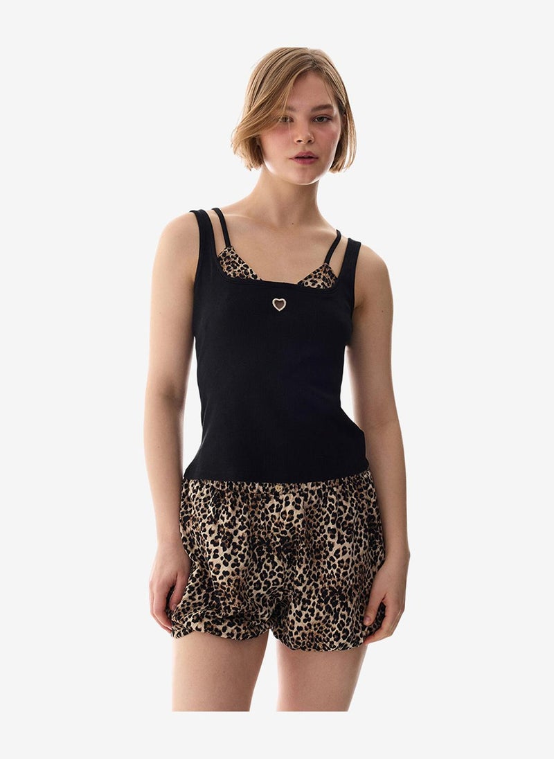 Penti Women Dancing Days Black Camisole - Image 5