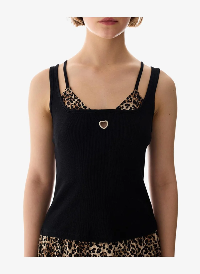 بنتي Women Dancing Days Black Camisole