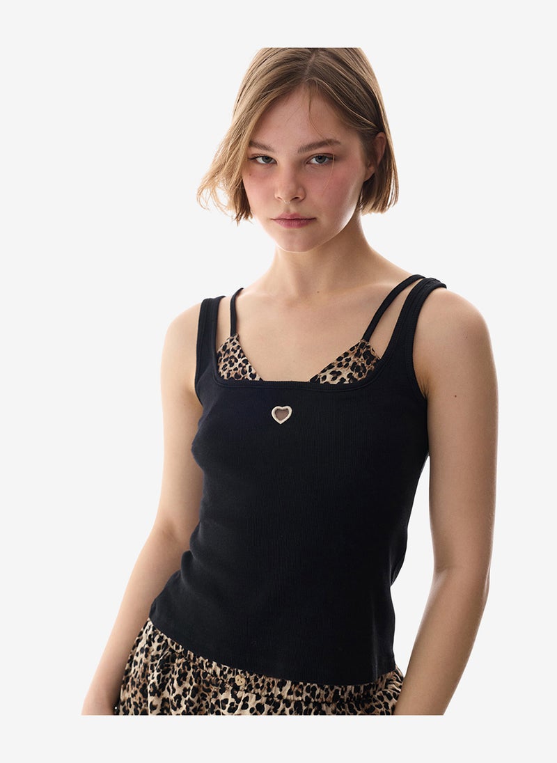 Penti Women Dancing Days Black Camisole - Image 1