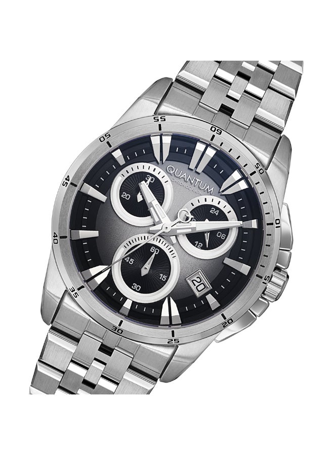 Quantum Men's Metal Chronograph Watch PWG1124.350 - 44 mm - Image 4