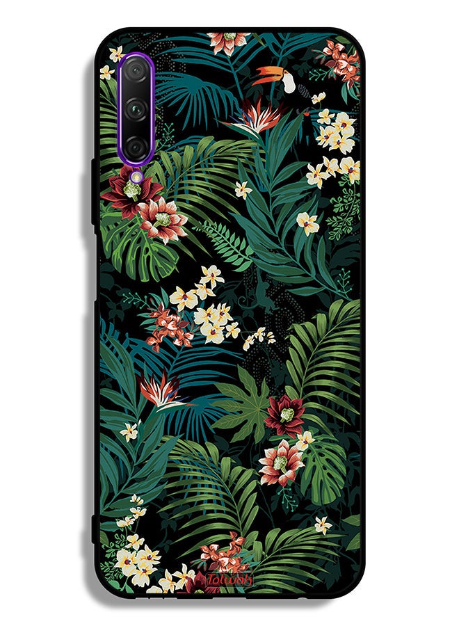 Tolwak Huawei Y9s Protective Case Cover Tropical Leaves - Image 2