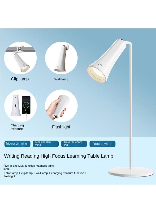 Bluejw Multi-functional Magnetic Absorption Learning Lamp Office Desktop Professional Reading And Writing Student Dormitory Special Reading Eye Protection Learning Desk Lamp - Image 2
