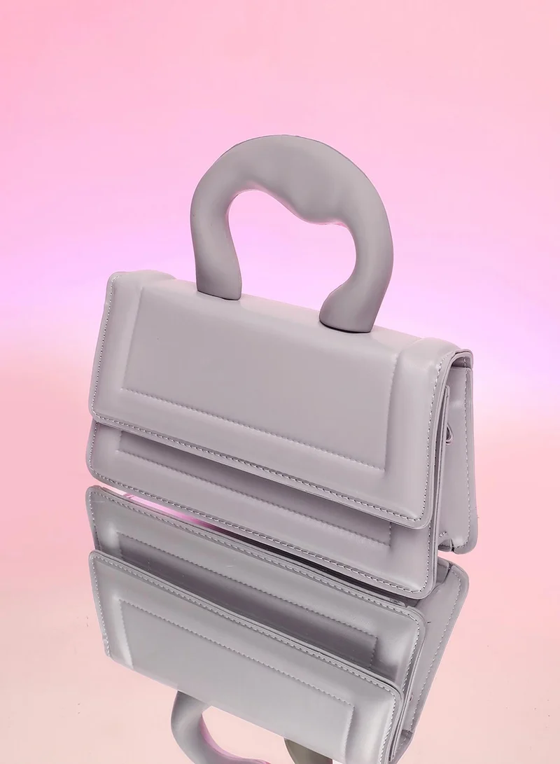The Caldera Frost Hand Bag - Grey