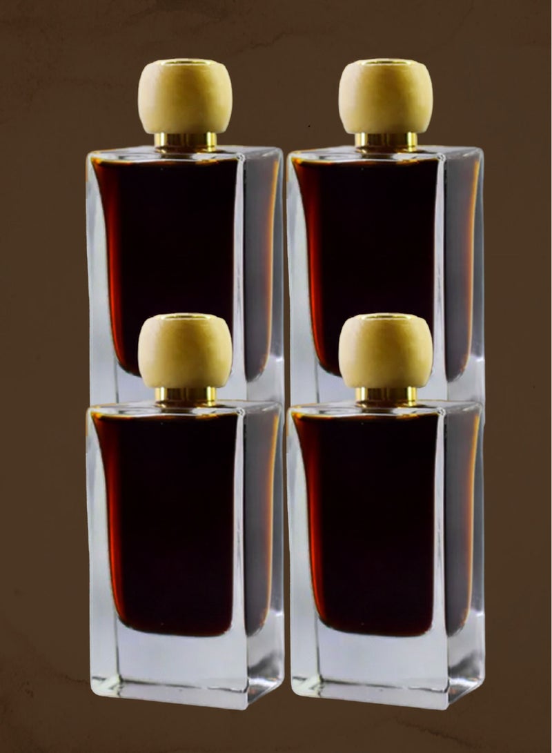PYRON 4 Pieces Mukhallat Malaki Oud EDP 75 Ml