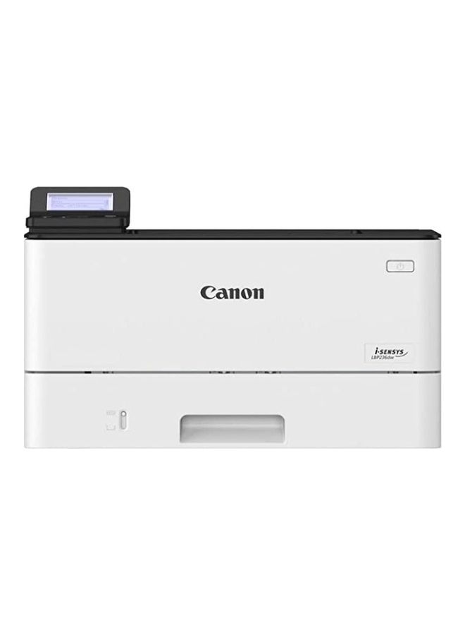 Canon I-Sensys A4 Mono Laser Printer Black And White Laser Single Function White - Image 2