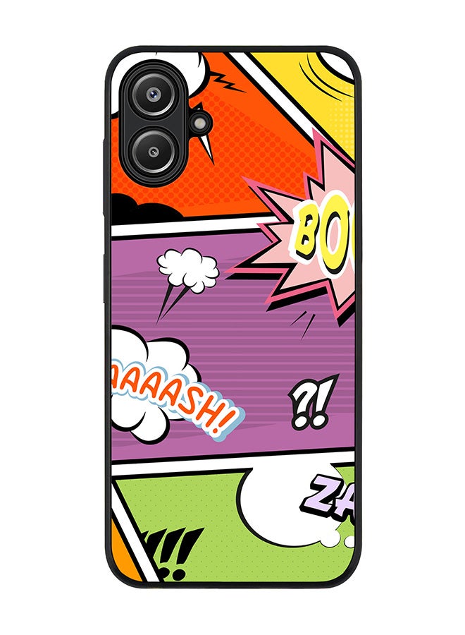 Stylizedd For Samsung Galaxy A06 Case,Slim fit Camera Protection, Shockproof Thin Phone cover - Comic Strip - Image 1