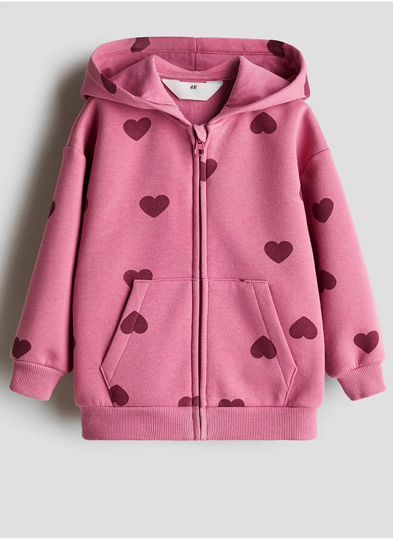 اتش اند ام Zip-Through Hoodie