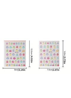 Generic Funny Expression Design Nail Art Stickers, Self Adhesive Jelly Nail Art Decals, Nail Art Supplies For Women And Girls  - Image 2
