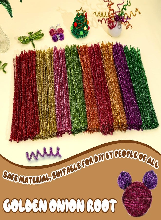Hssugi Pipe Cleaners, 100PCS Pipe Cleaners Craft Supplies, Cream Brown Pipe Cleaners Bulk Fuzzy Sticks for DIY Art and Craft Projects Home Decoration - Image 5