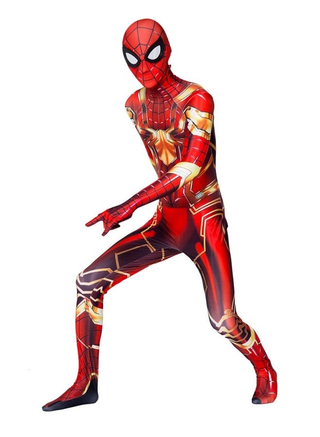 عام الذهبي كينغ كونغ رقيقة سبايدرمان الجوارب قطعة واحدة لعب الأدوار كوس تناسب حجم الأطفال والكبار حجم الهدايا للجماهير والأصدقاء - Image 3