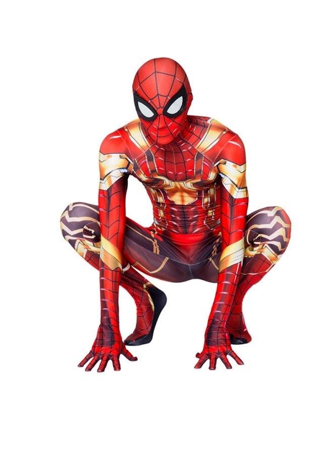 عام الذهبي كينغ كونغ رقيقة سبايدرمان الجوارب قطعة واحدة لعب الأدوار كوس تناسب حجم الأطفال والكبار حجم الهدايا للجماهير والأصدقاء - Image 4