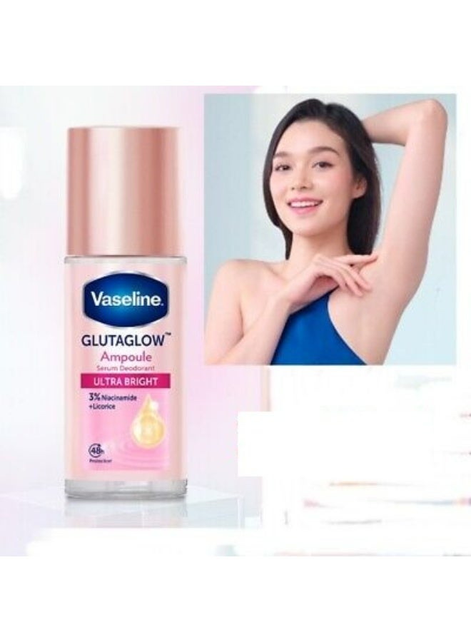 Vaseline Glutaglow Ultra Bright Ampoule Serum Deodorant 45 ML - Image 1