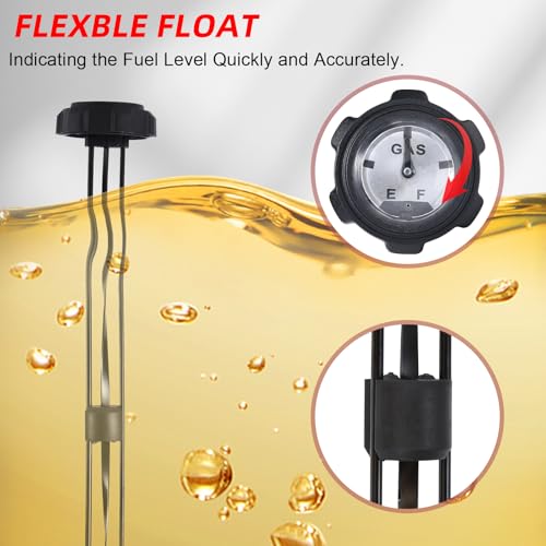 OFIG Fuel Gauge Gas Cap for Polaris Ranger, Replacement OEM# 1240119, Gas Cap with Gauge Compatible with Polaris Ranger 400 500 700 - Image 5