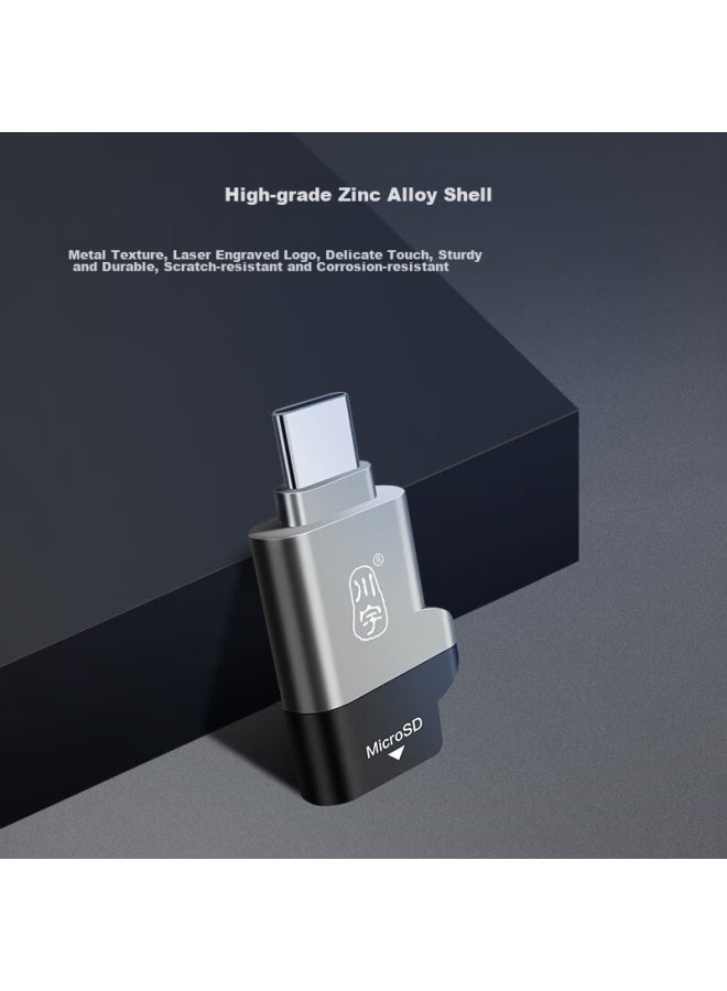 Chuanyu Usb-c 3.0 High-speed Tf Card Reader Type-c, Dslr Camera Storage Card, Dash Cam, Drone, Computer, Apple 15 Phone Memory Card, Mini Card Reader - Image 4