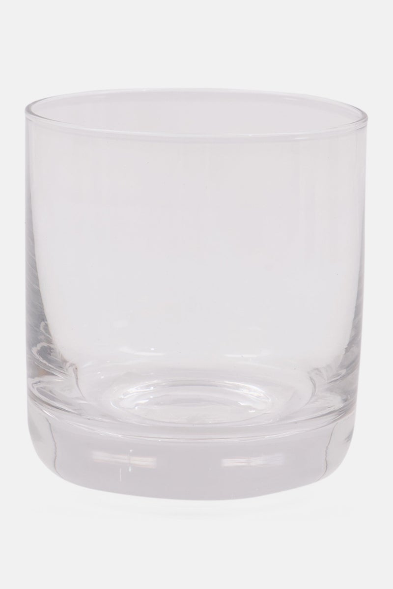 Muy Mucho Drinking Glass Cup 285ml, Transparent - Image 1