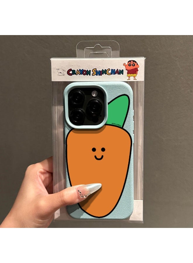 NIBEMINENT Cute Radish Protective TPU Case Cover For iPhone 17 Air, Blue