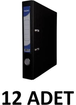 Noki a 12 Piece Black Narrow Plastic Folder  - Image 1