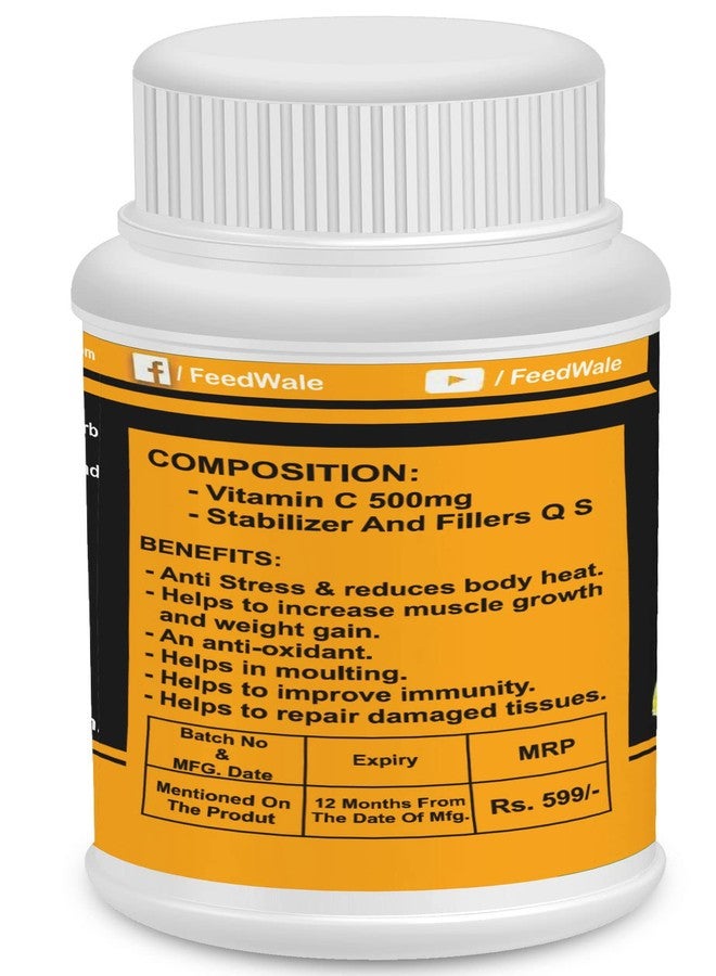 FeedWale Aquarium Vitamin C 80gm Fish Feed Supplement | Boost Immunity, Growth & Disease Resistance | for Goldfish, Koi, Betta, Guppy & All Ornamental Fish | Anti-Stress Fish Vitamin Powder - Image 4