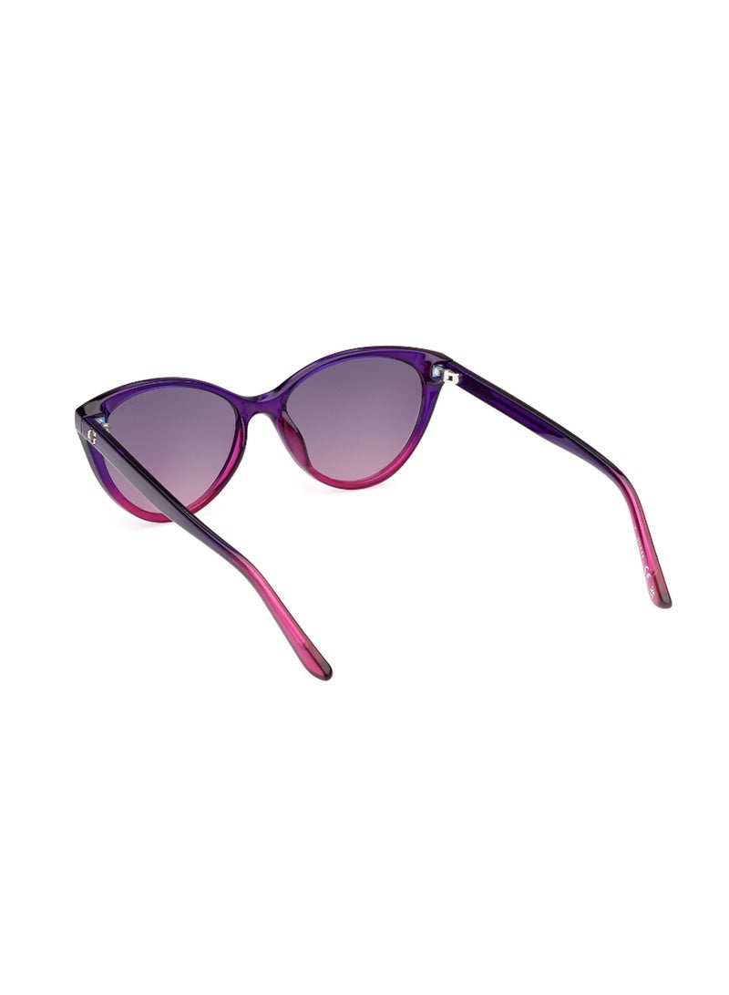 GUESS Girls UV Protection Cat Eye Shape Plastic Sunglasses GU829177B51 - Lens Size: 51 Mm - Fuxia - Image 5