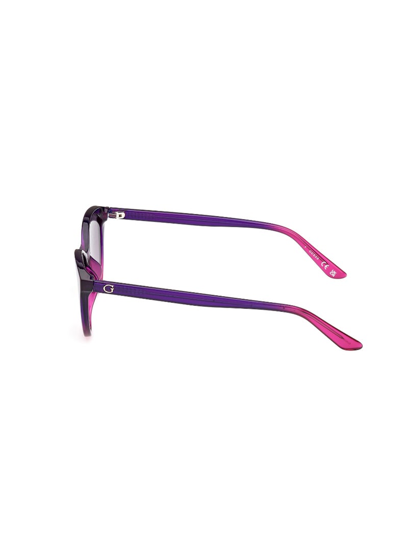 GUESS Girls UV Protection Cat Eye Shape Plastic Sunglasses GU829177B51 - Lens Size: 51 Mm - Fuxia - Image 4