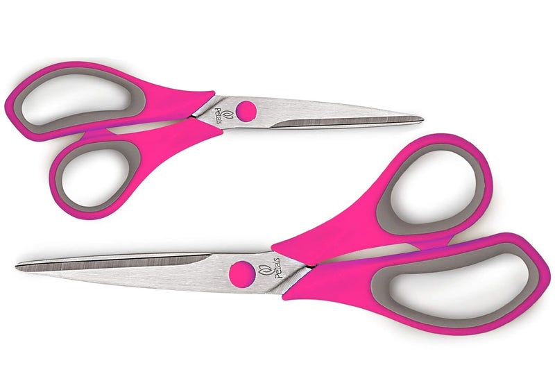 Petals General All Purpose Large Scissors 85 75 2Pieces Set Pink - Image 2