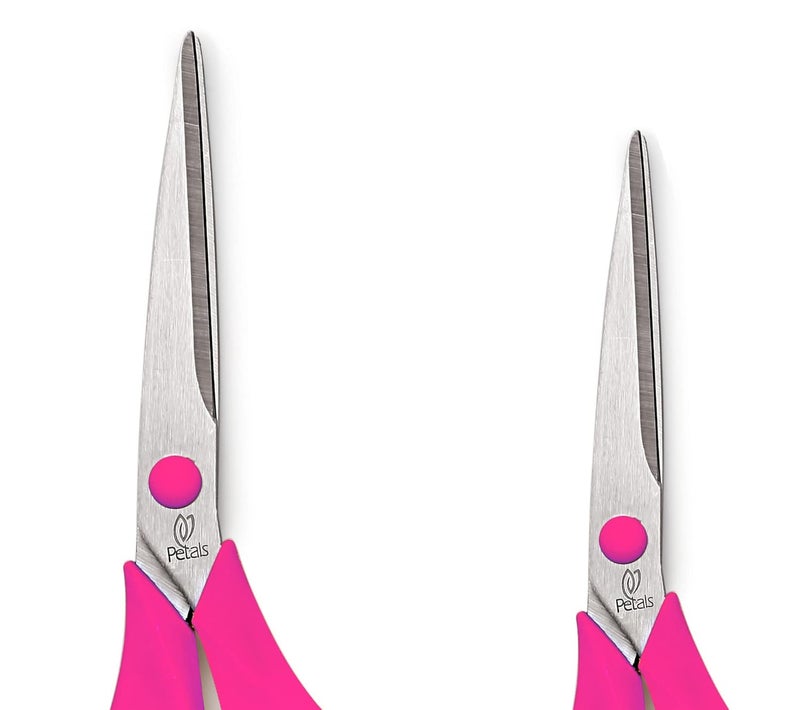 Petals General All Purpose Large Scissors 85 75 2Pieces Set Pink - Image 4