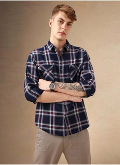 Dennis Lingo Multi Colour Relaxed Fit Cotton Shirt – Stylish and Comfortable  - Image 1