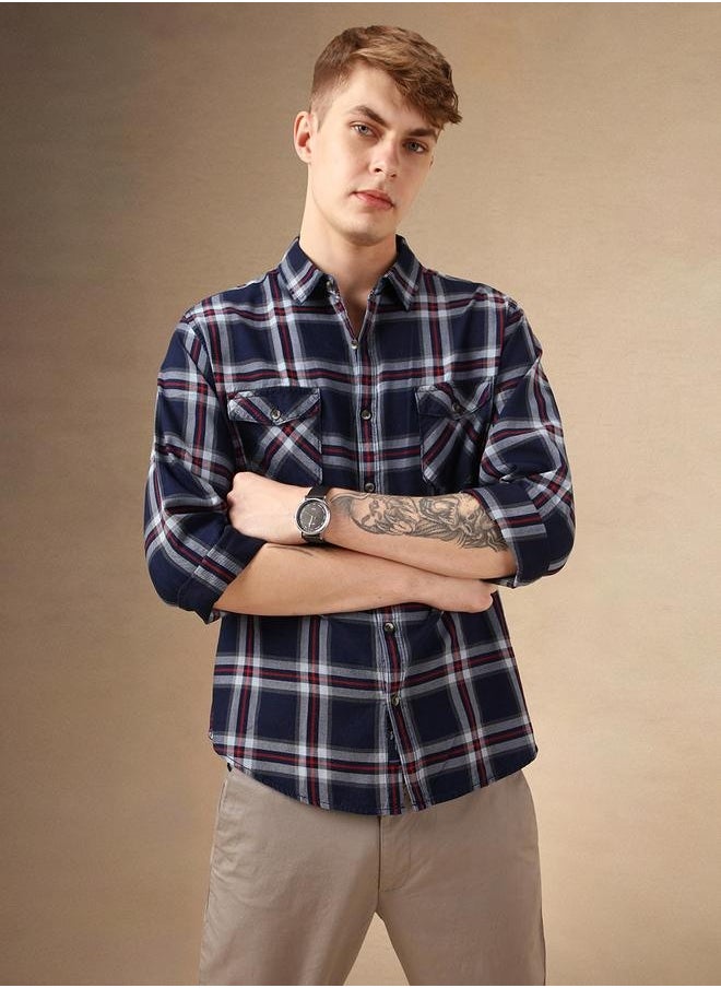 Dennis Lingo - Multi Colour Relaxed Fit Cotton Shirt – Stylish and Comfortable - Image 1