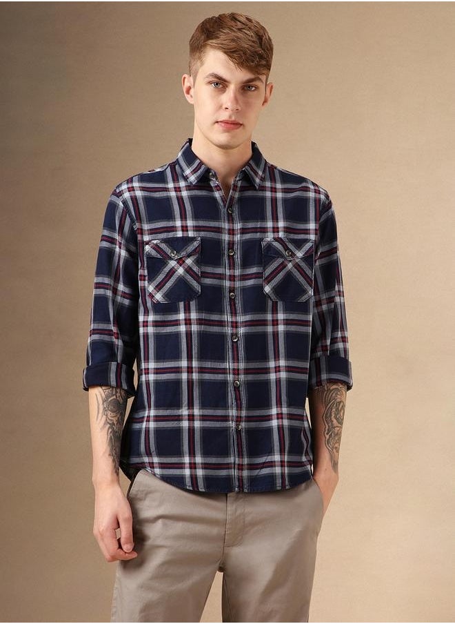 Dennis Lingo - Multi Colour Relaxed Fit Cotton Shirt – Stylish and Comfortable - Image 1