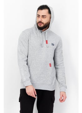 Men Heather Long Sleeves Hoodie, Light Grey - pzsku/Z2B76AD5595E58D47589FZ/45/_/1726109310/47df2dd7-7446-46cf-aadd-14f5f1024d19