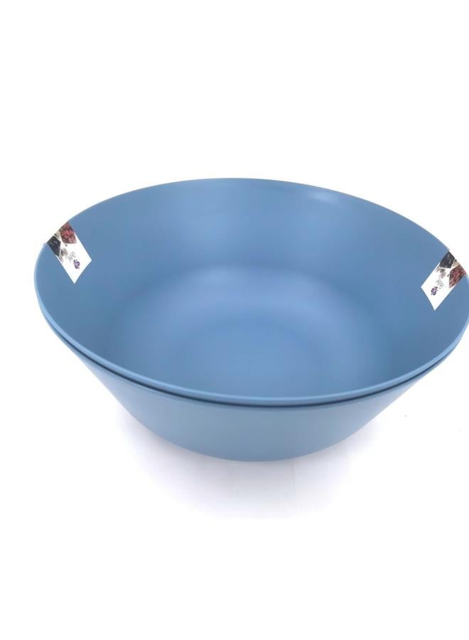 Orchid 2-Pieces Set of Serving Bowls 2900 Ml - Blue - Image 2