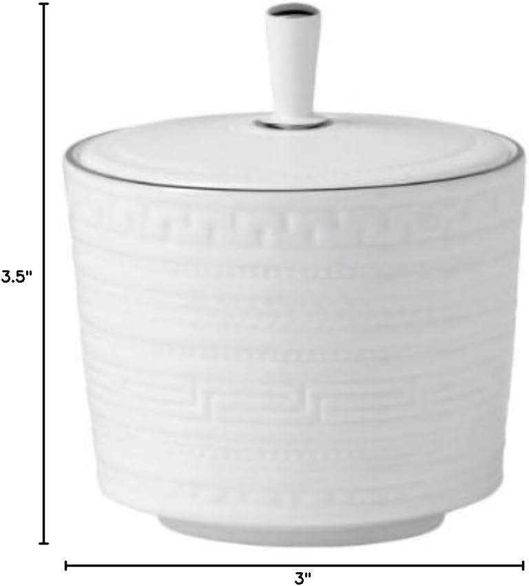 Wedgwood Intaglio Platinum Sugar Bowl - Image 2