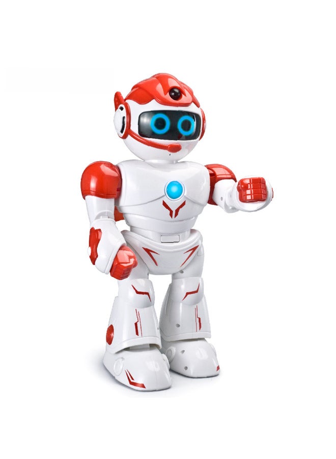 JJRC Smart Robot Mobile Phone Remote Control Follow Robot Dialogue Educational Children Toy Robot Toy-Color:Red - Image 2