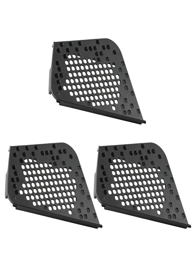 Joworthy 3 Pcs 19729 Filter Side Covers Compatible with ResMed AirSense 10, AirStart 10, AirCurve 10 CPAP/AutoSet/VPAP Machines, Durable Material Replacement Side Panel, Secure Fit(Black) - Image 1