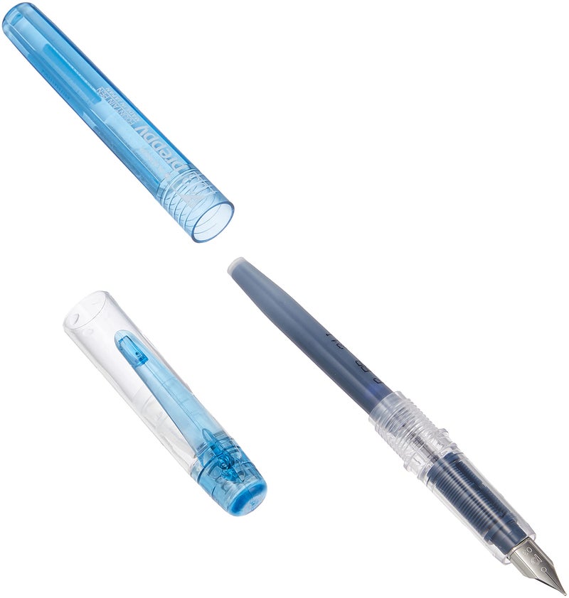 PLATINUM Fountain Pen, Preppy, Fine Nib, Blue Black (1716032.0) - Image 2