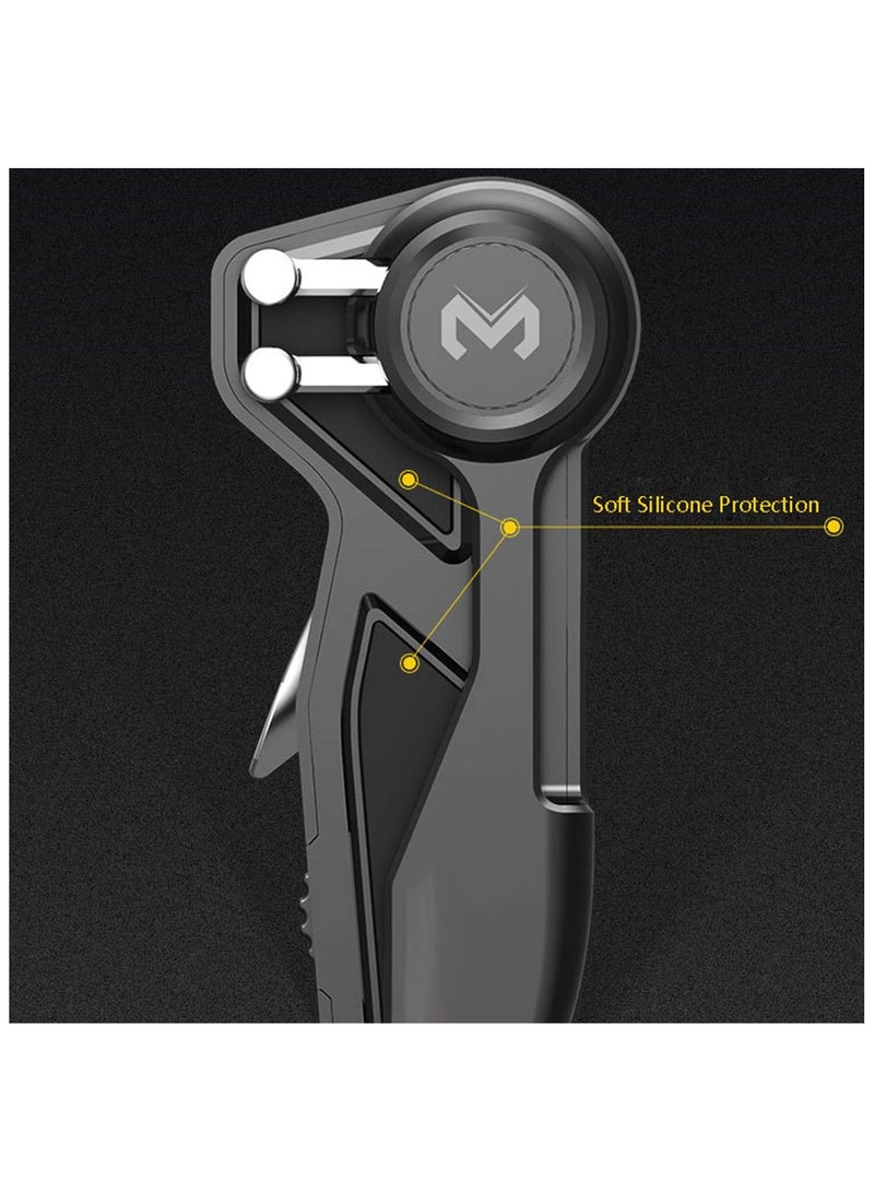 2Pcs Tablet Game Joystick Trigger Handle 6 Finger L1R1 Shooter Fire Aim Button Controller Fits for iPad Tablet PUBG Game Accessories - Image 4