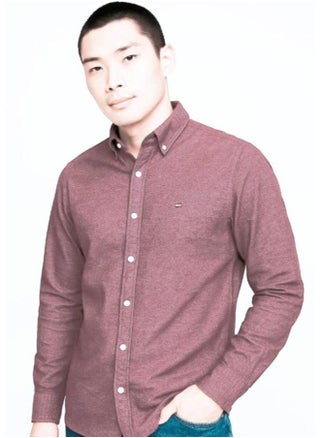 Tommy Hilfiger Classic Shirt - Burgundy - Available in all sizes(slim fit) - pzsku/Z2B76F8F64FC970A2EEBCZ/45/1744816247/95285a8e-ace4-4eb9-8143-adbb8299688e