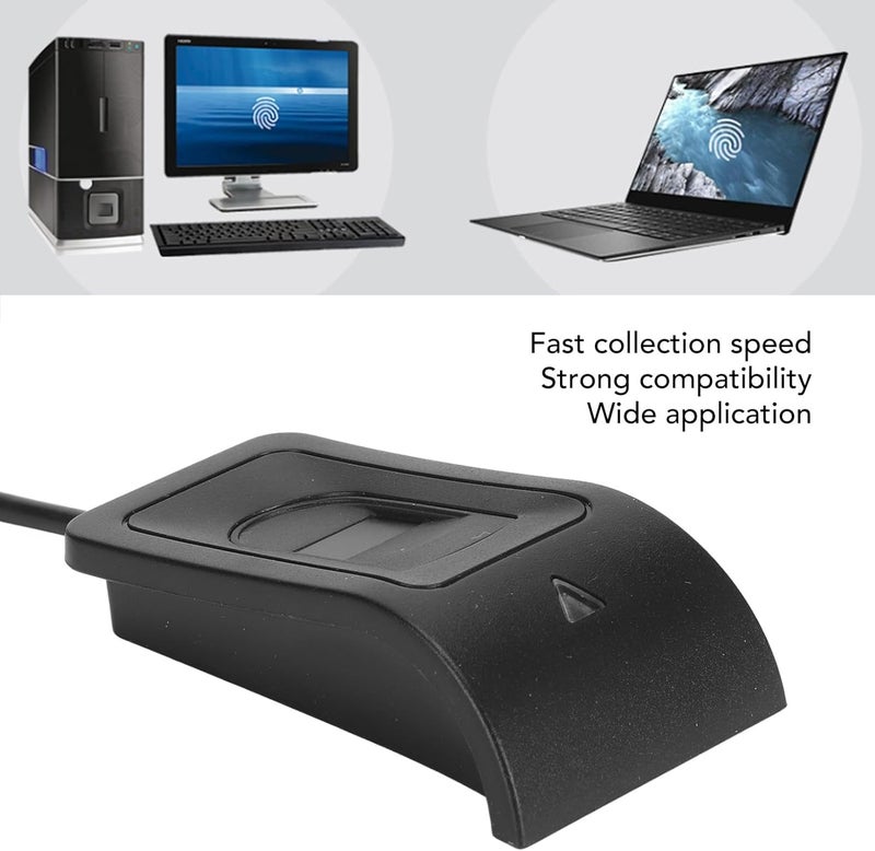 تصميم عملي شائع قارئ بصمات مدمج هيكلي عام مع معايرة تلقائية USB للكمبيوتر، يحمل العديد من بصمات الأصابع، تصميم متعدد الوظائف، تطبيق واسع أحجام حسب الطلب مواد متينة متنوعة تصميم عملي شائع بالسوق - Image 5