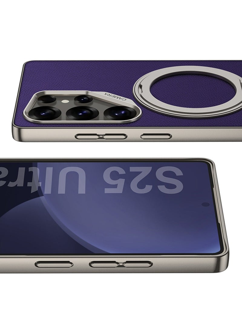 ليكا غطاء سامسونج جالاكسي S25 ألترا الخلفي الواقي الثقيل، غطاء مقاوم للصدمات بتصميم نحيف وقوي، مقاوم للخدوش والسقوط – تصميم جديد (كربوني) - Image 5