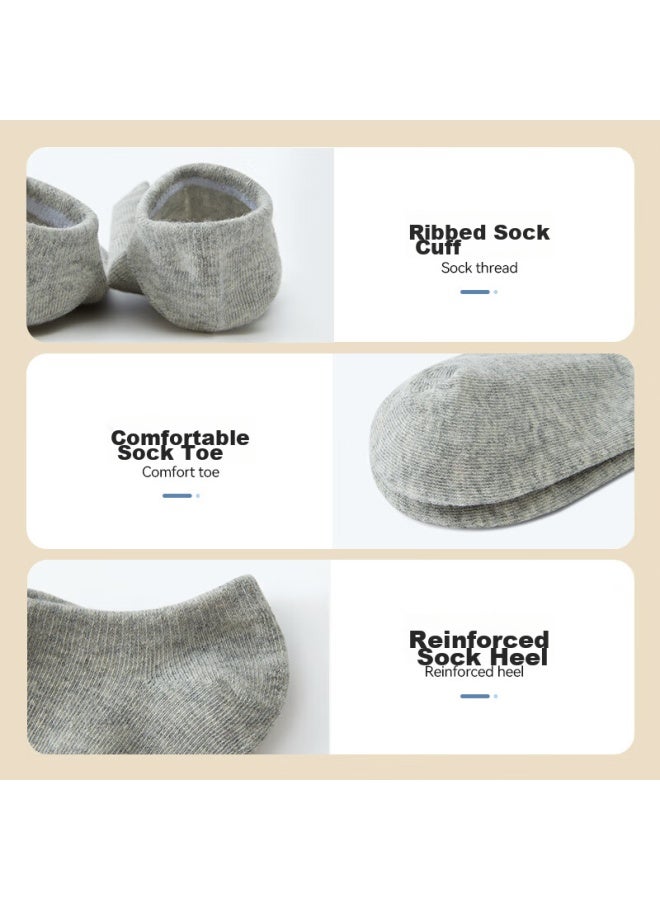 Free Go Freego Disposable Black Cotton Socks For Men And Women, Thin Travel All-season Cotton Socks, Sweat-absorbing Breathable Sports Socks, No-wash - Image 3