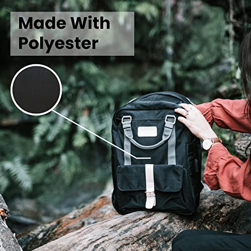 Nordace Eclat Smart Travel Backpack for Men & Women with USB Charging Port, Water Resistant - Light & Durable Laptop for Everyday, Hiking, Work - 15.6 Inch (Black) - Image 5