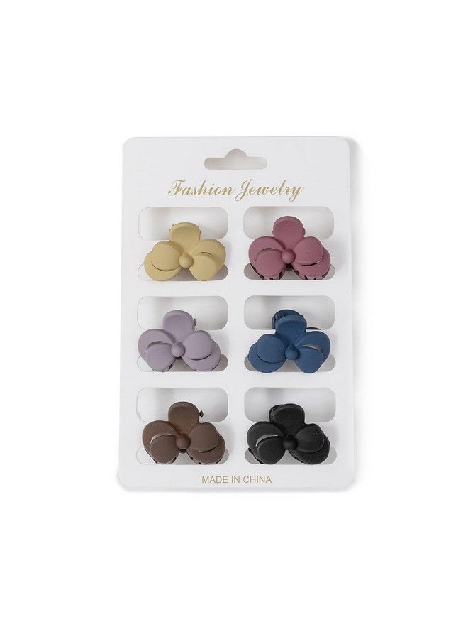 Plenteous مشابك شعر على شكل قوس وفيرة، مشابك مخلب حديثة غير قابلة للانزلاق، مشابك شعر قوية التثبيت، مشبك شعر كبير للشعر المتوسط والكثيف، مشابك مخلب للشعر للنساء والفتيات، للشعر المستقيم والمجعد والمتموج، 6 قطع. - Image 1